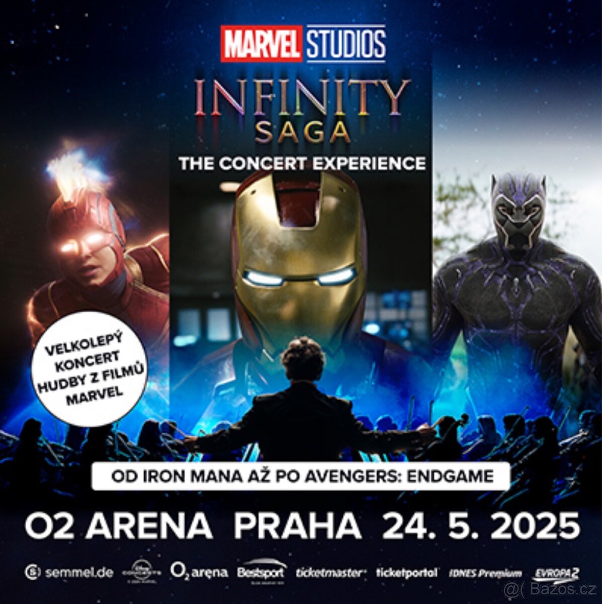 Klubové VIP - MARVEL STUDIOS‘ CONCERT, O2 Arena - 24.5.2025