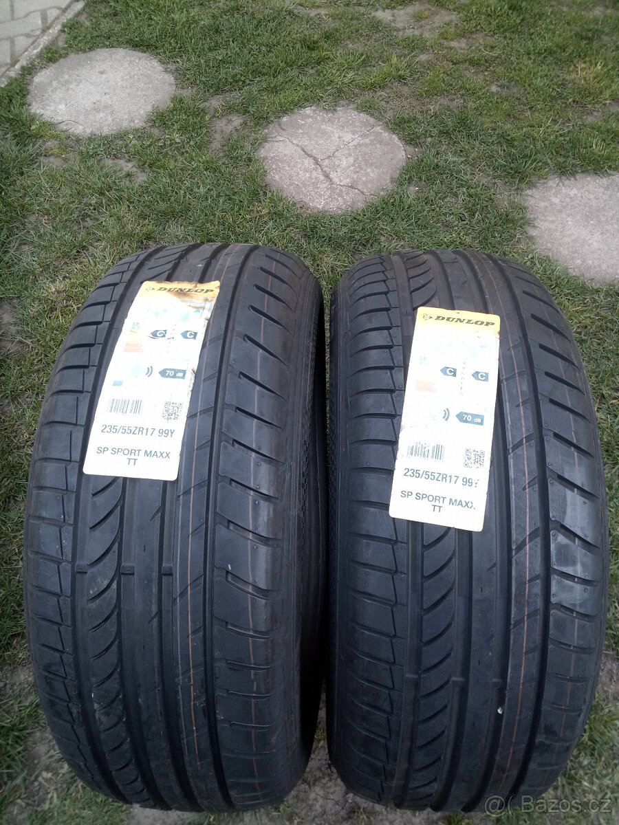 nové pneu DUNLOP 235/55ZR17 99Y SP SPORT MAXX TT