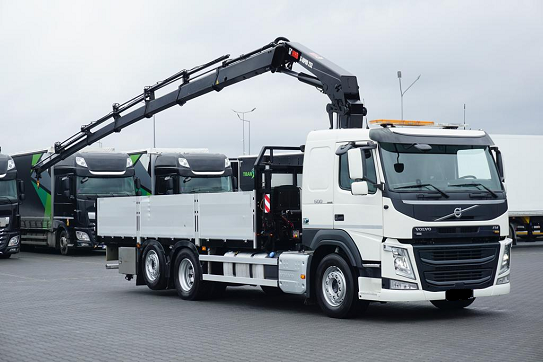 Volvo FM 500 6x2 - valník s hydraulickou rukou HIAB