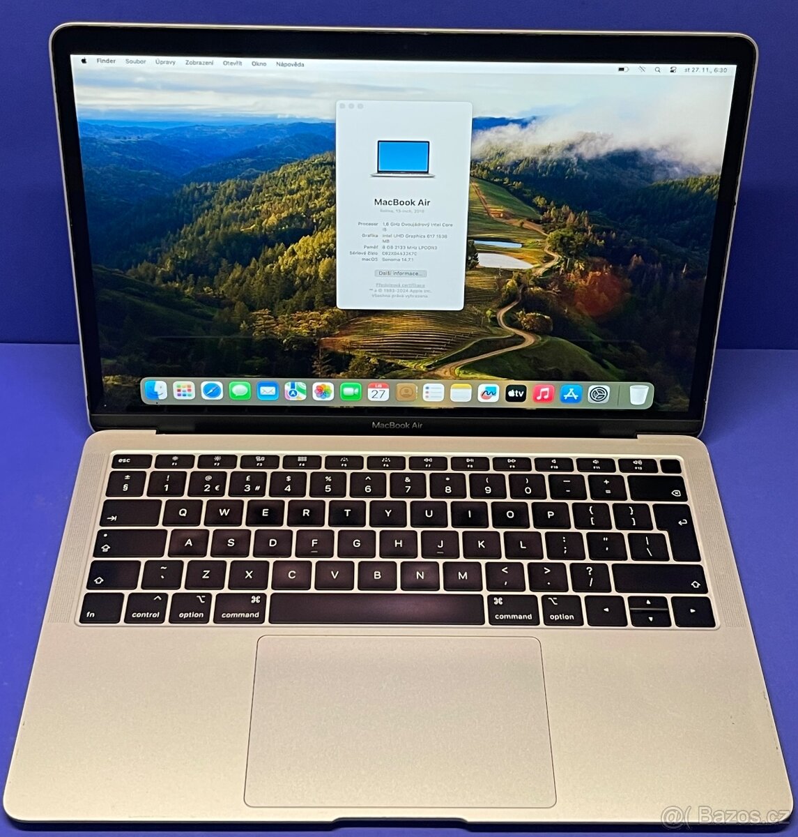 MacBook Air 13" 2018 / Záruka