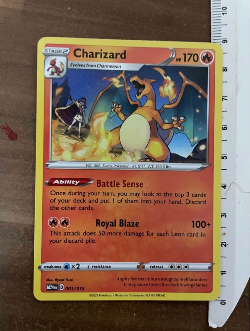 Pokémon karta Charizard