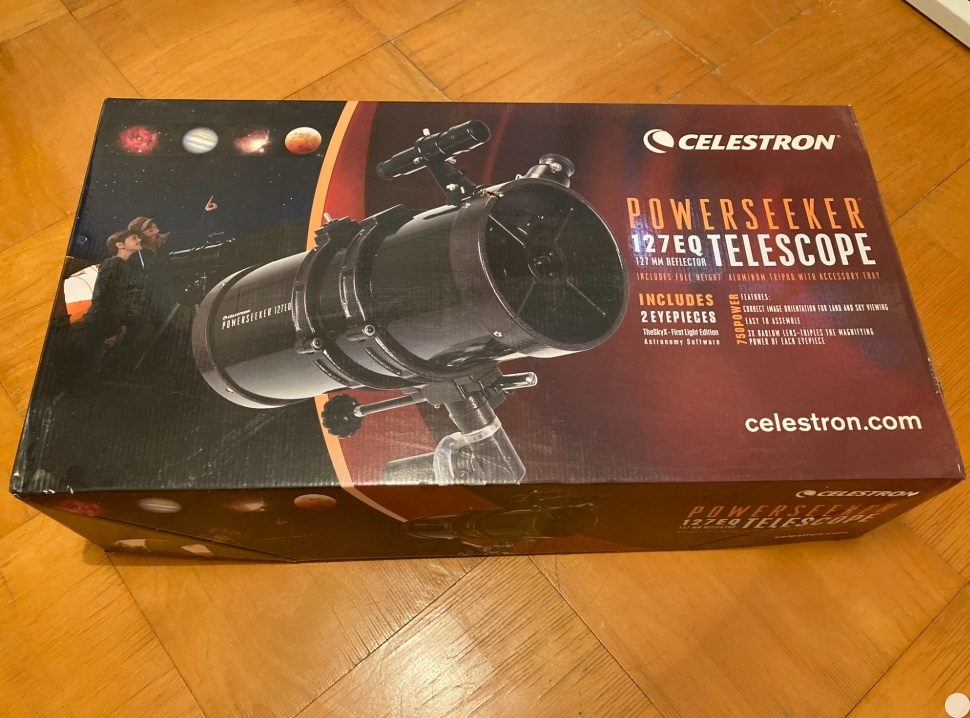Dalekohled/Teleskop Celestron PowerSeeker 127 EQ