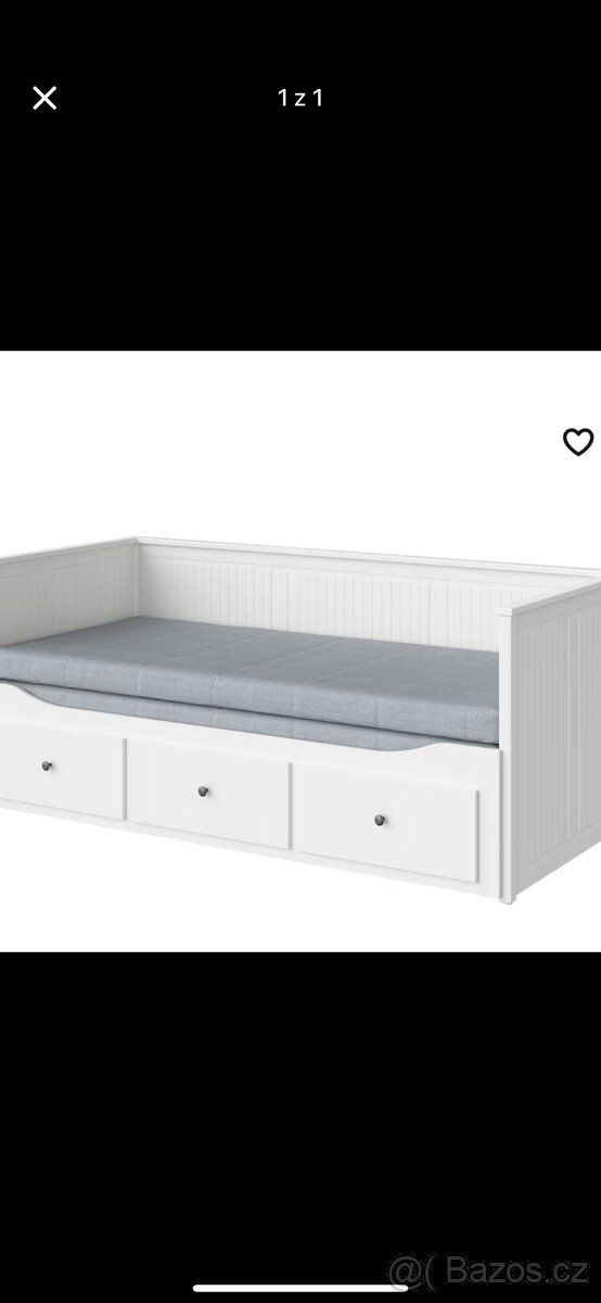 Postel rozkládací Hemnes