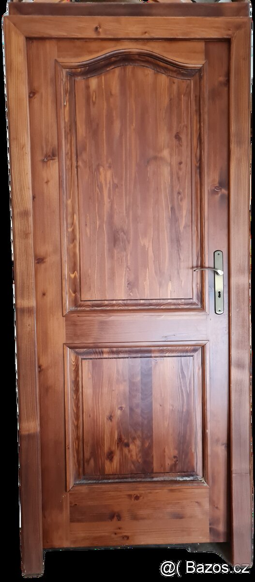 Dveře interiérové masiv 70 pravé borovice barva dub