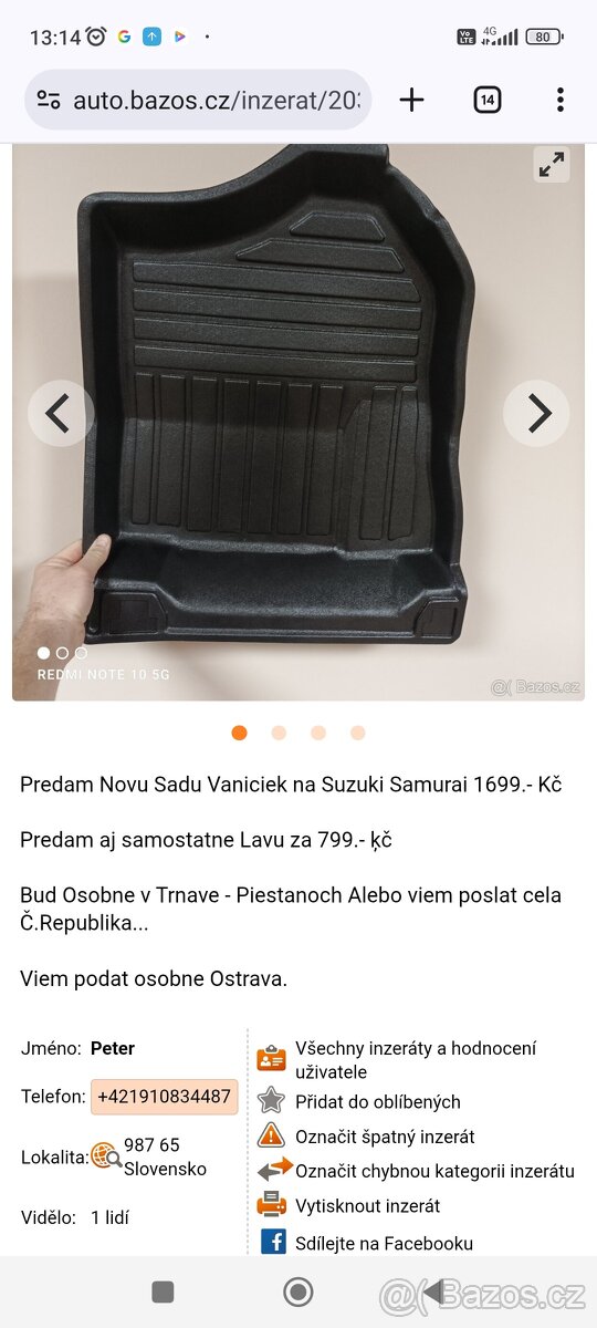 Gumene rohoze L + Pr Samurai