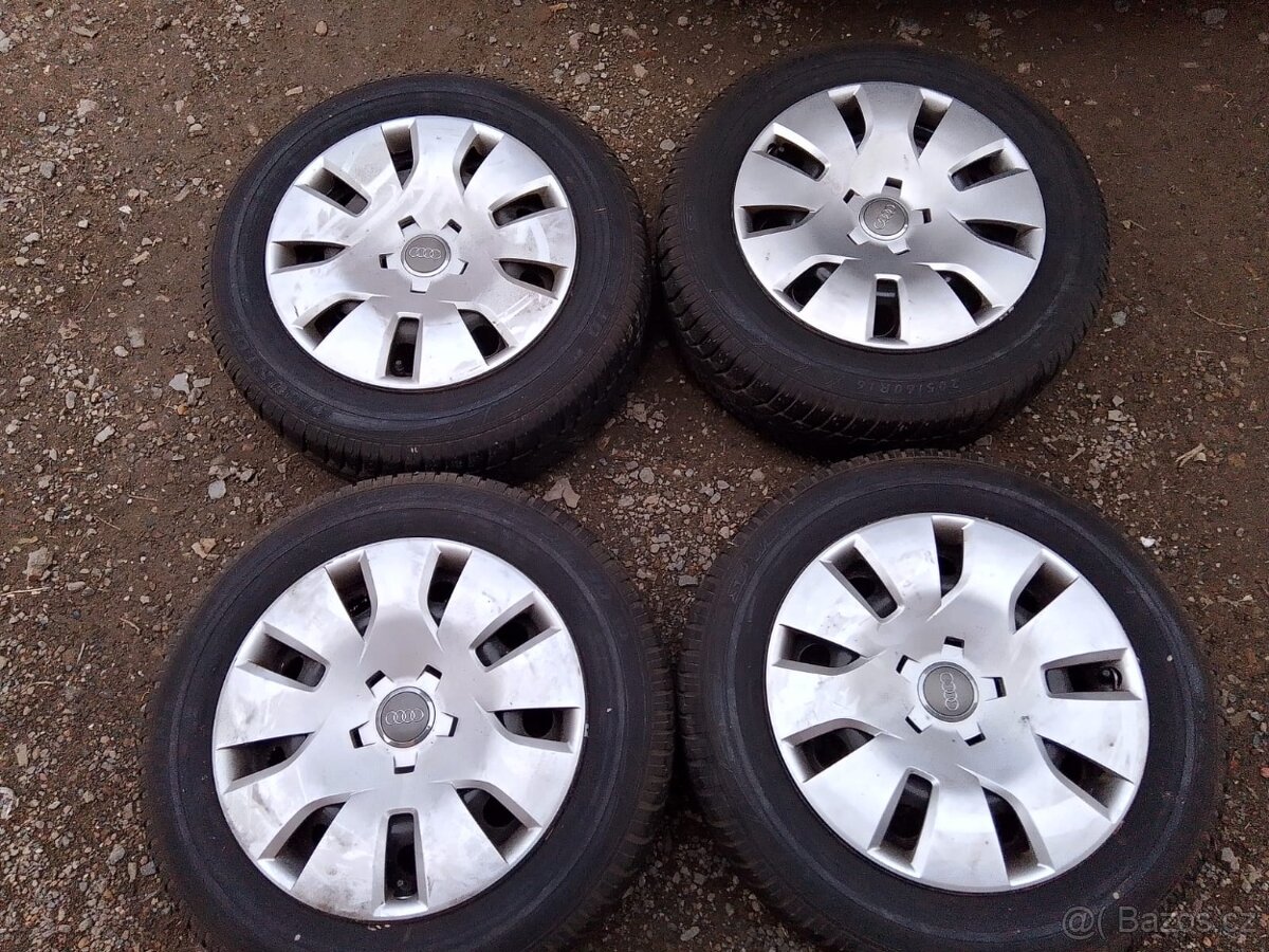 7x16 5x112 et39 ocelová kola Audi,Mercedes + zimní
