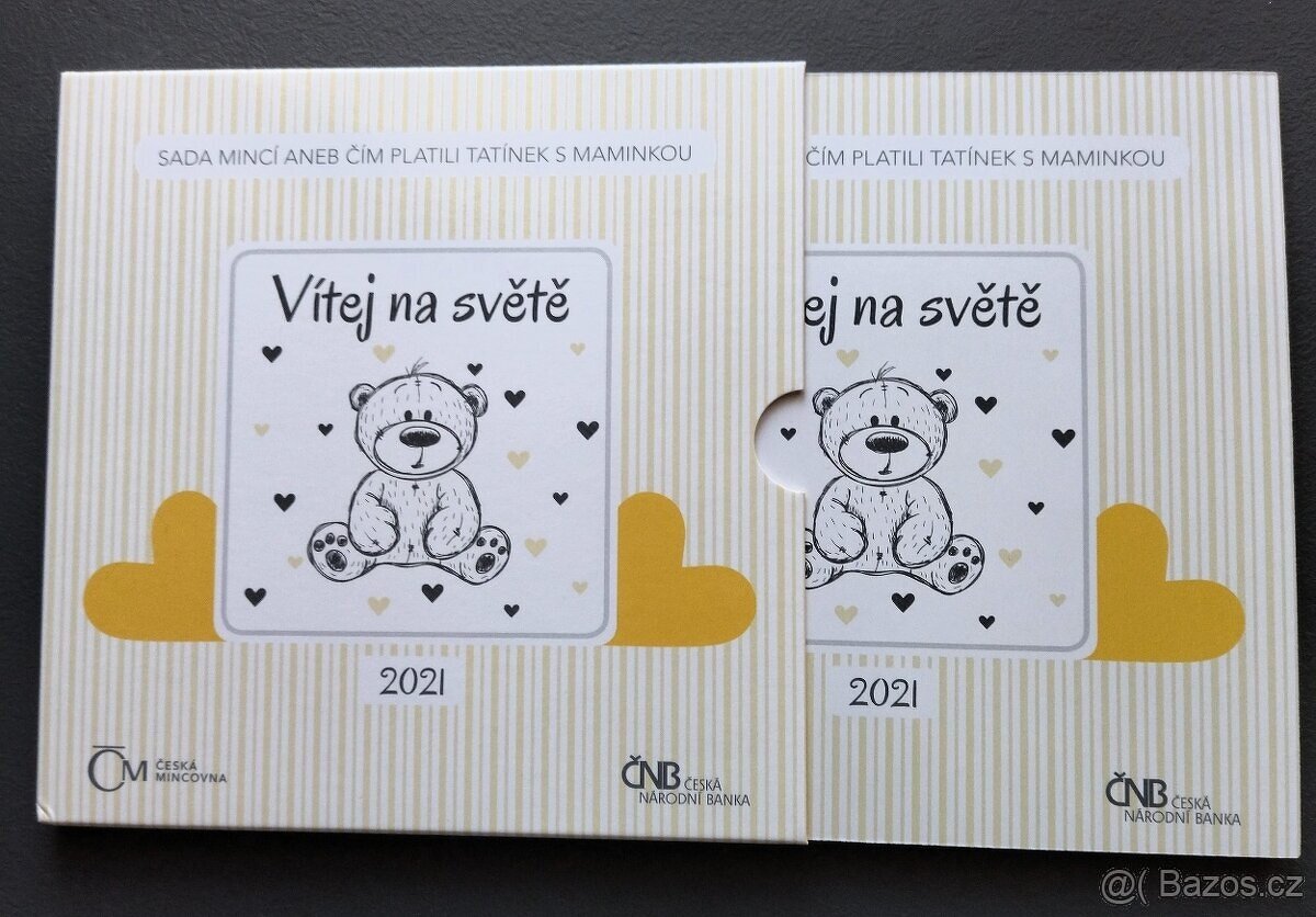 Sada mincí ČM 2021 Narození dítěte, VÍTEJ NA SVĚTĚ