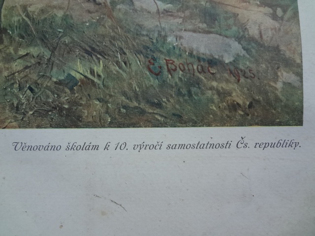 Školní obrazy z roku 1928.