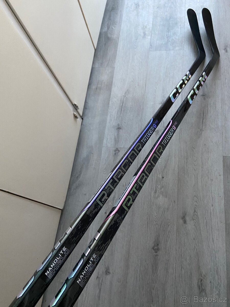 Opravená hokejka CCM Trigger 9 Pro 85flex levá ZÁRUKA