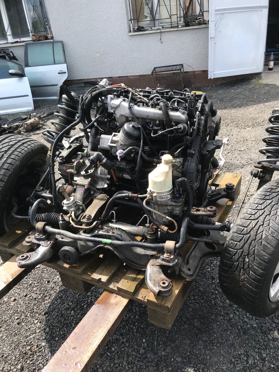 Prodám komplet mtor s převodovkou