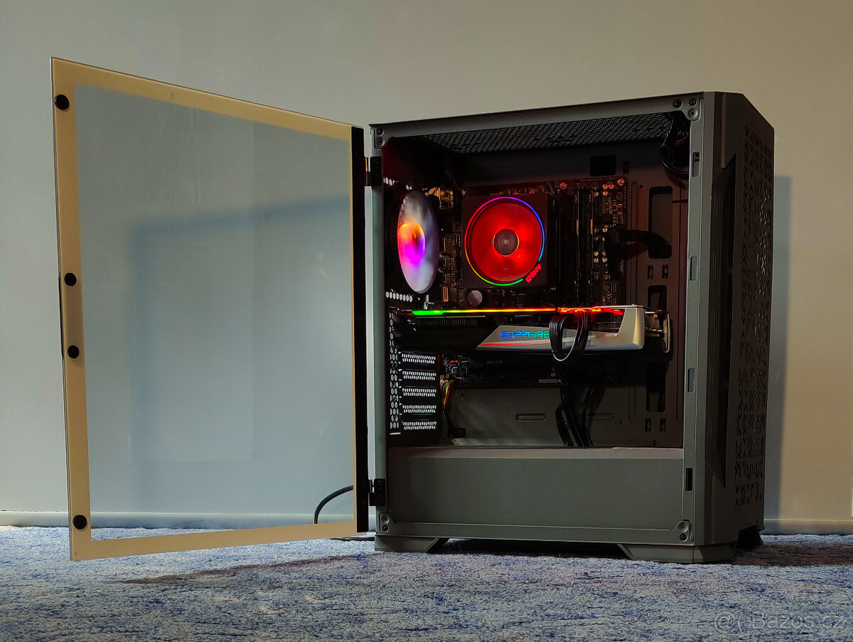 Herní PC | Ryzen 7 2700X | RX 5700-XT | 16GB | m.2 NVME