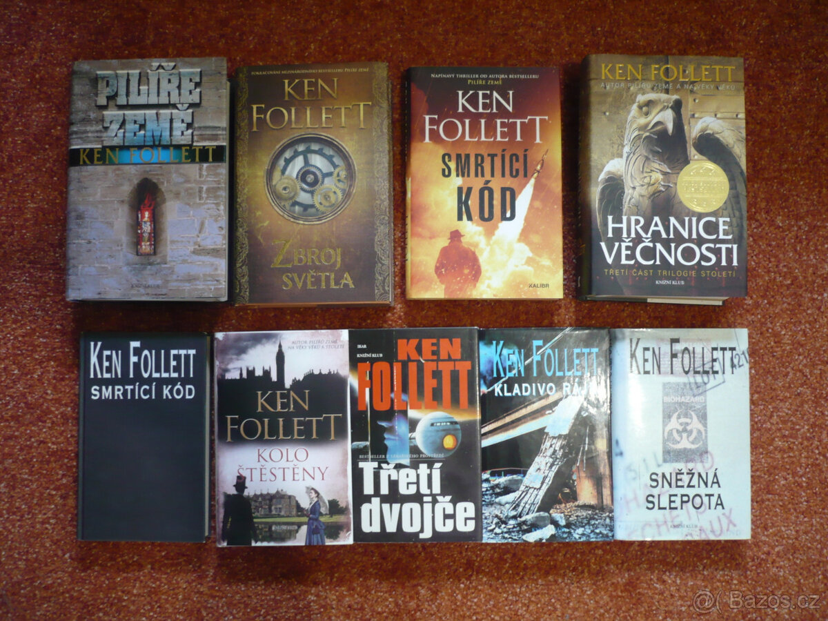 9 x Ken Follett