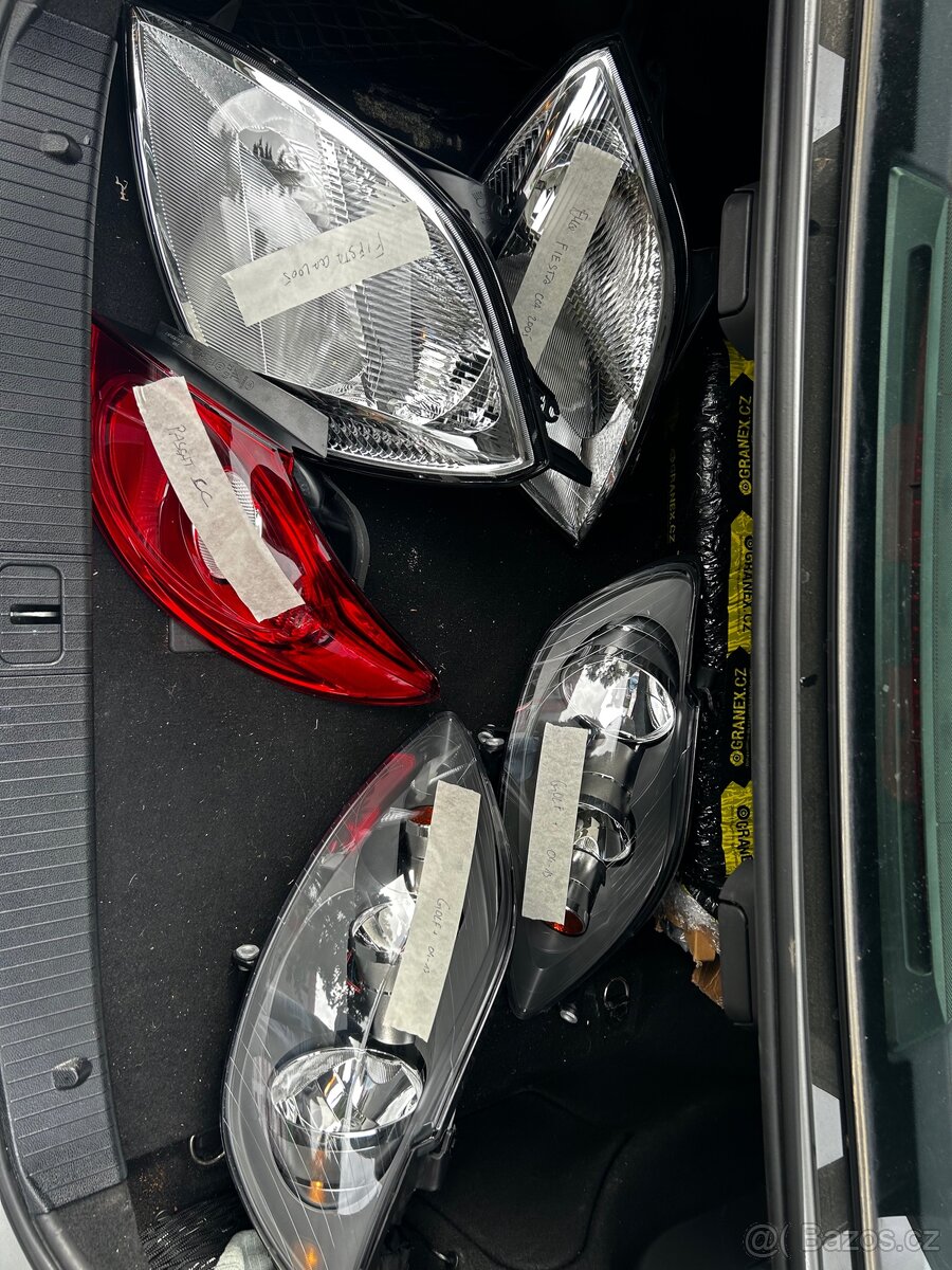 Přední světla VW/Peugeot/MB/Ford