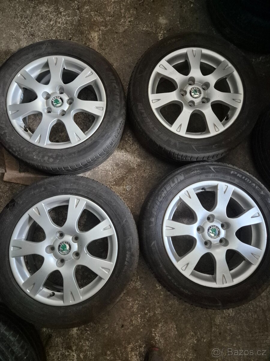 Orig.alu Škoda 5x112R16"Et-50