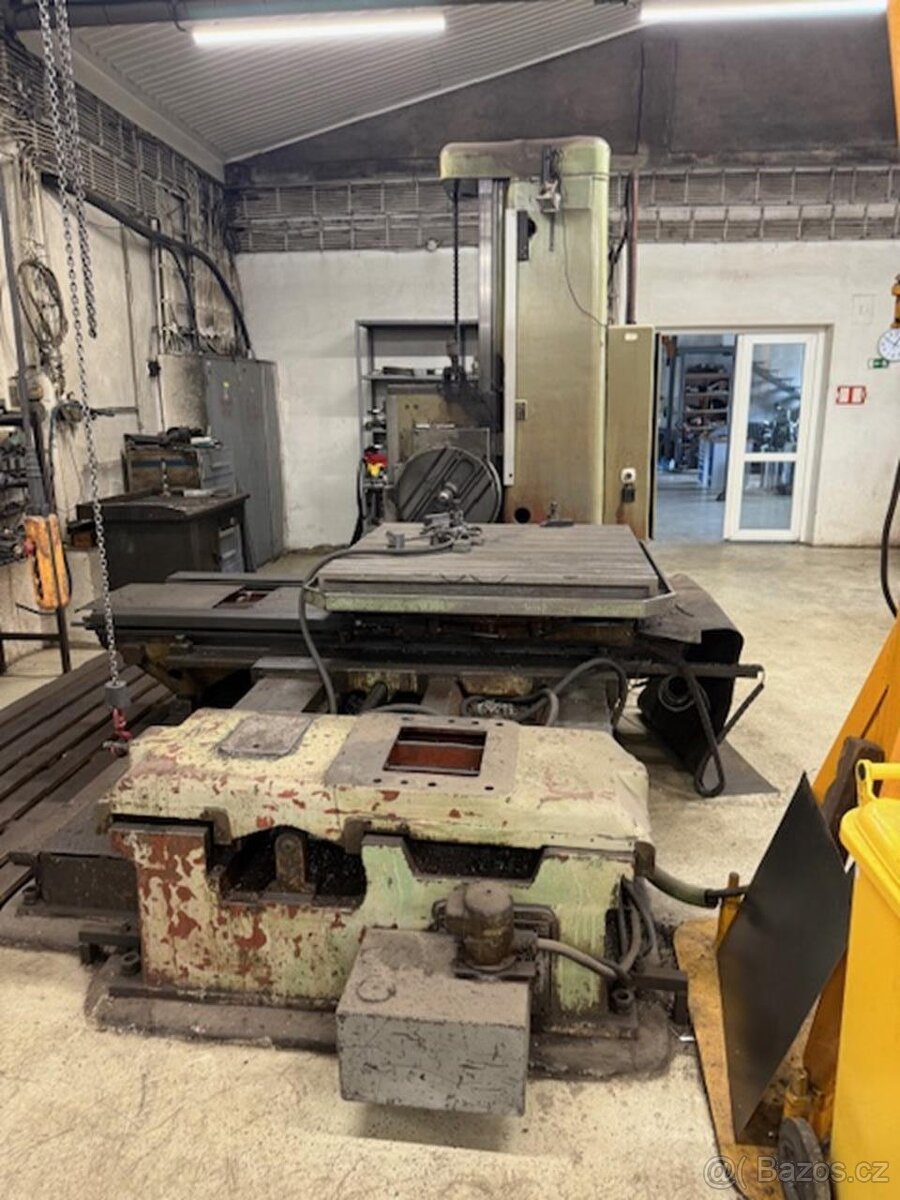 Horizontální vyvrtávačka TOS W 100