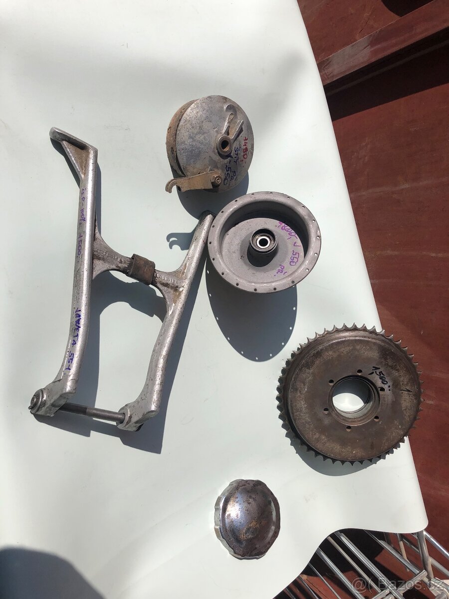 Jawa dily - OR 550 , Perák , kejva/ hlava