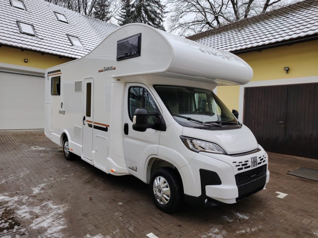 NOVÉ Obytné auto Fiat Ducato, RIMOR, SARUS 695- SKLADEM