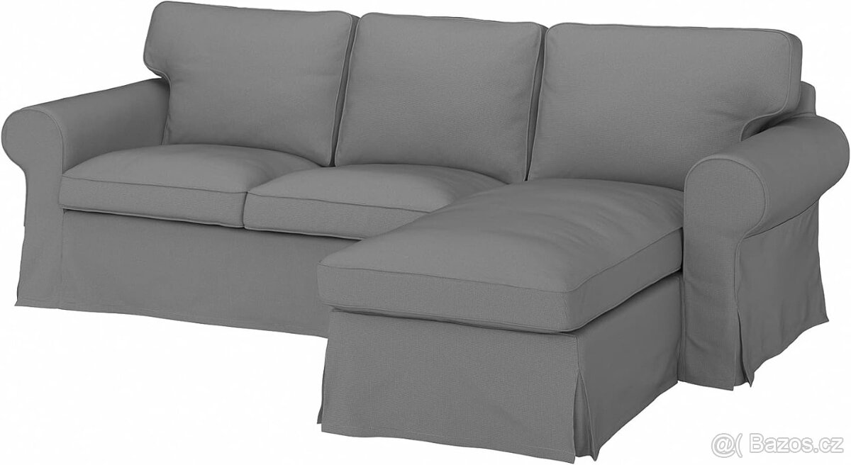 ikea ektorp potah remarn světle šedá