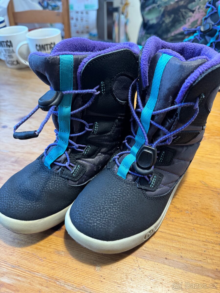 Merrel dětské zimní boty 32