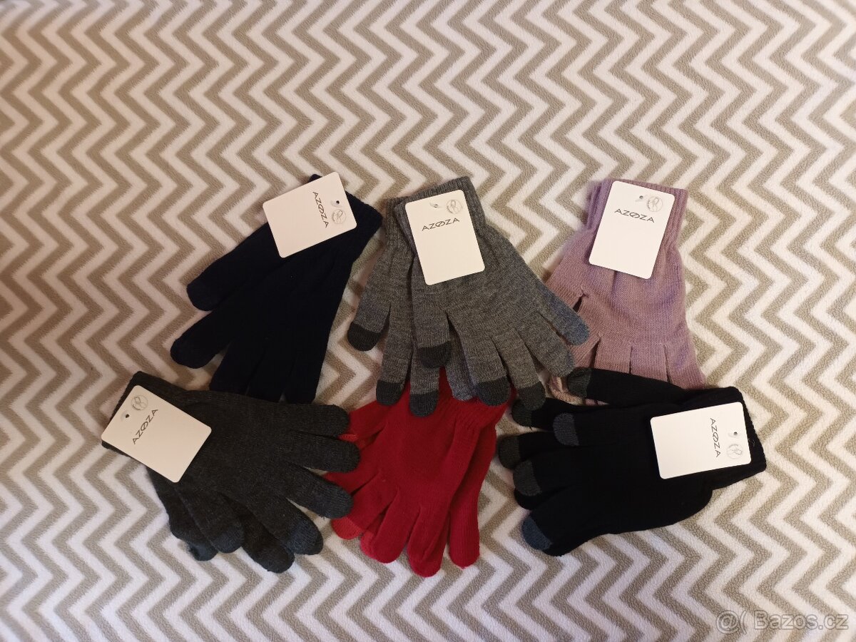 Dámské rukavice - slabší