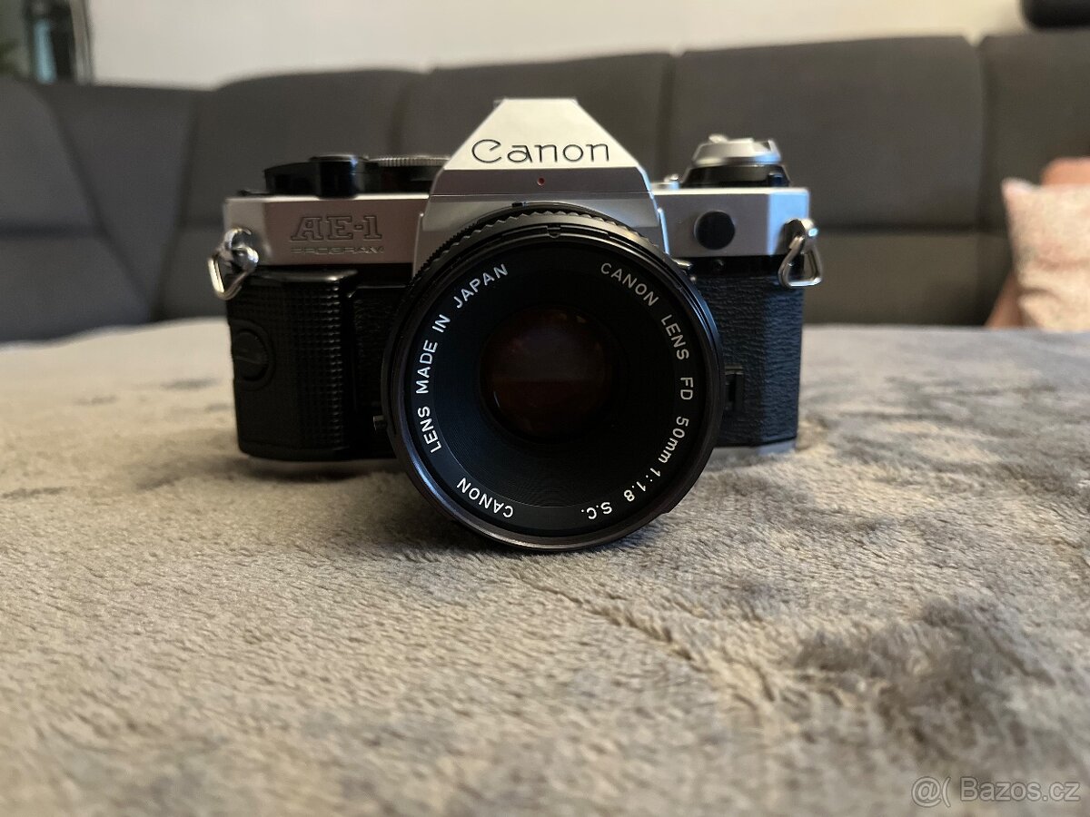 Canon ae1 program + Canon 50mm f1.8