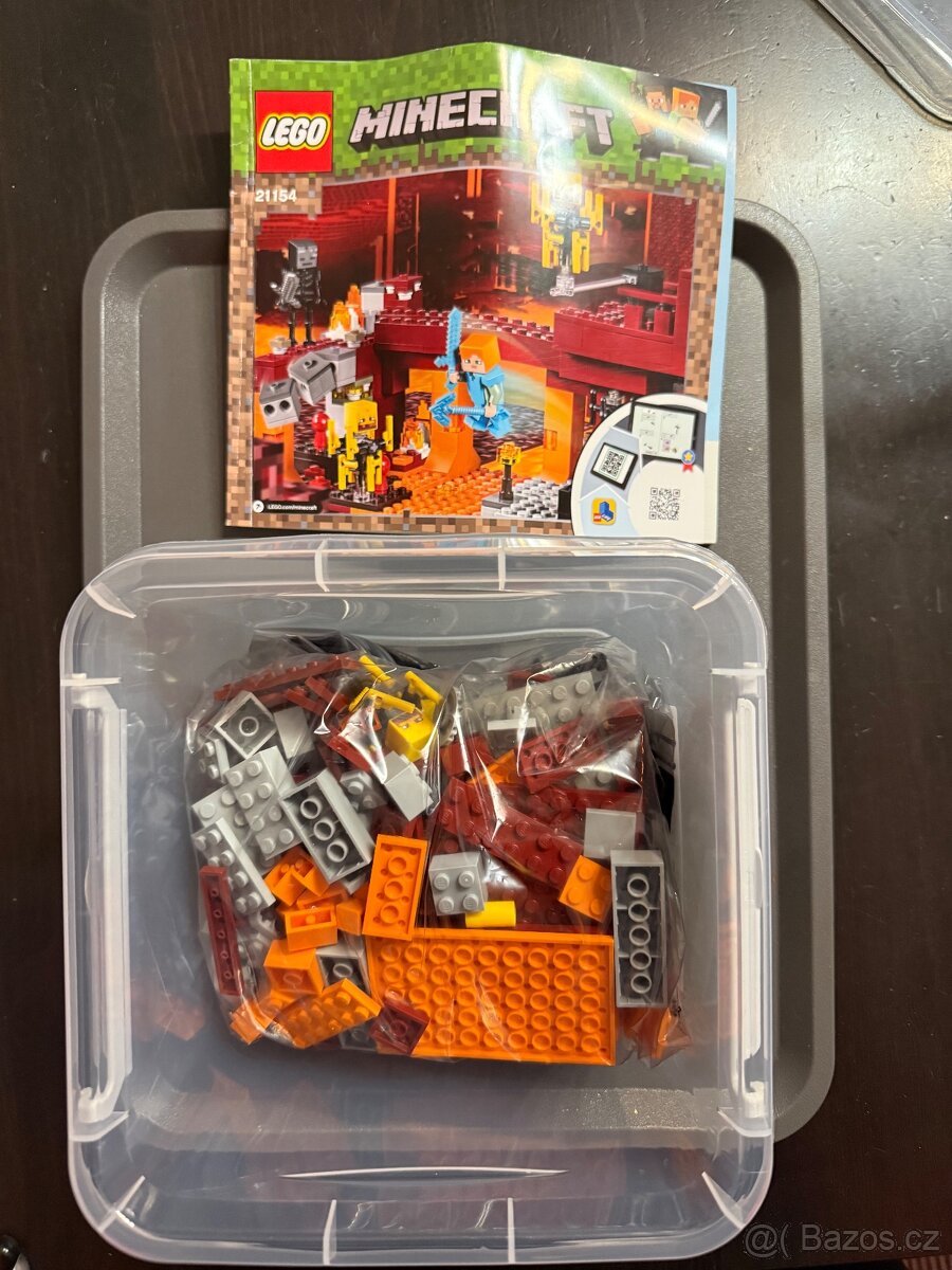 LEGO - MINECRAFT - MOST PLAMENŮ - 21154