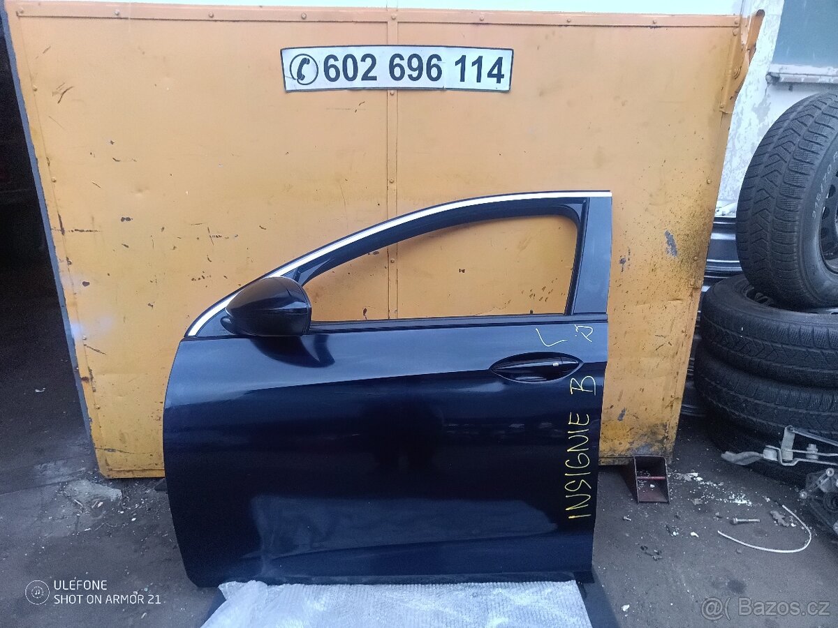 Levé přední levé zadní dveře Opel Insignia B com