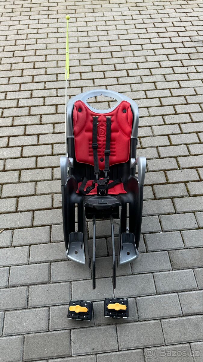 Prodám dětskou sedačku na kolo, + dva držáky, na dvě kola