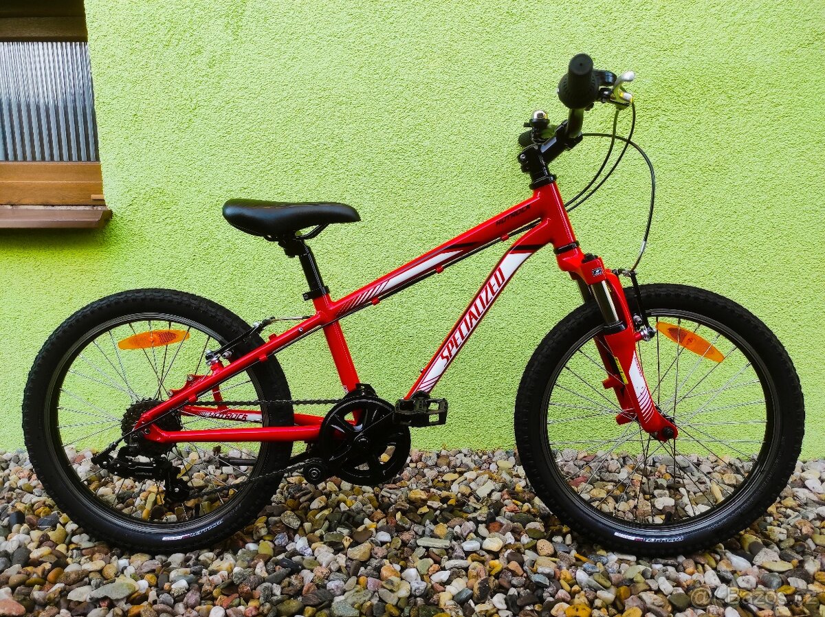 Značkové dětské kolo SPECIALIZED 20" (červená)