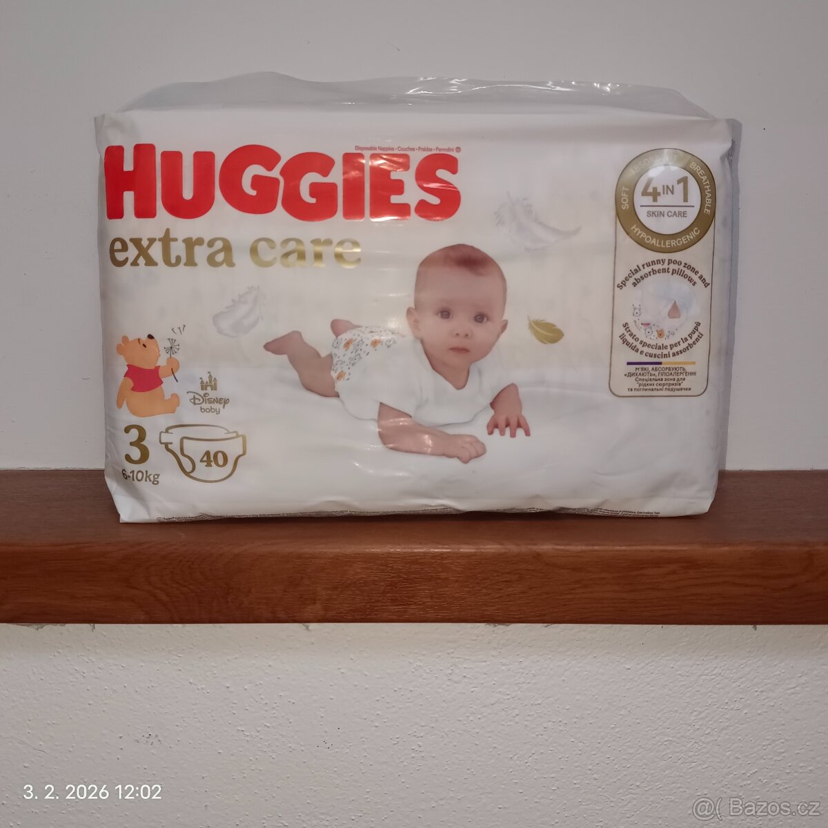 Huggies Extra care 3