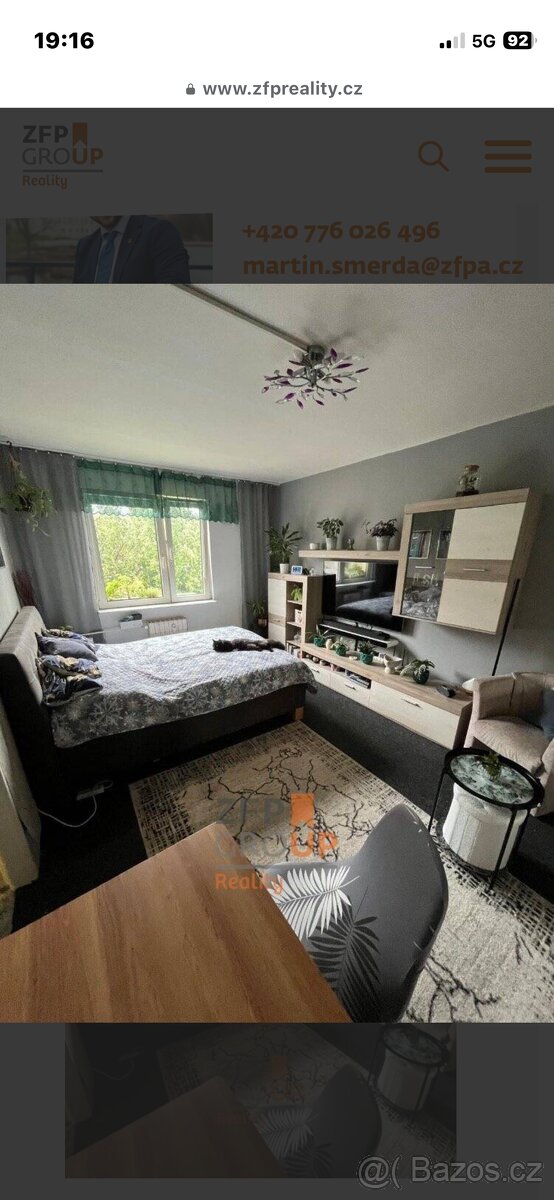 Byt se zahradou a chatkou PRODEJ