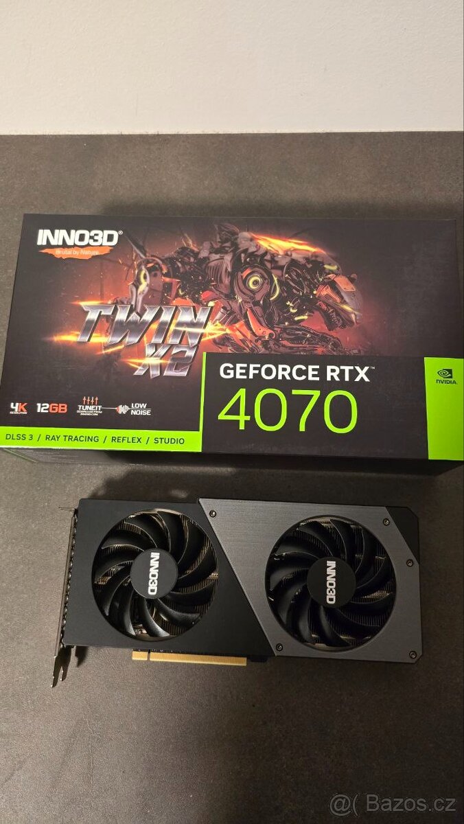 RTX 4070 12GB Inno3d Twin x2