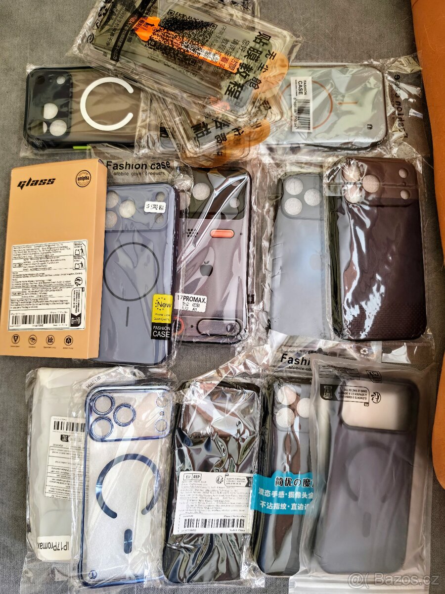 iPhone 17 Pro Max kryty, skla.