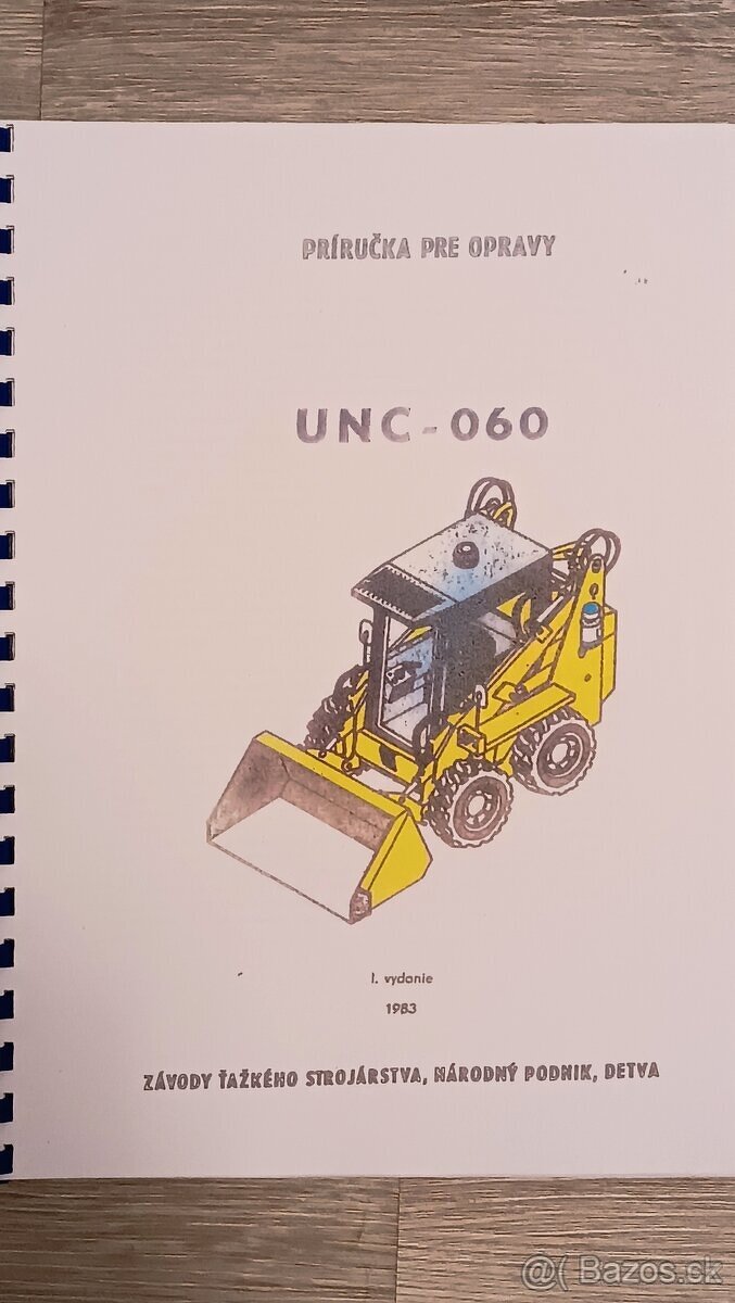Příručka pro opravy a údržbu UNC O60