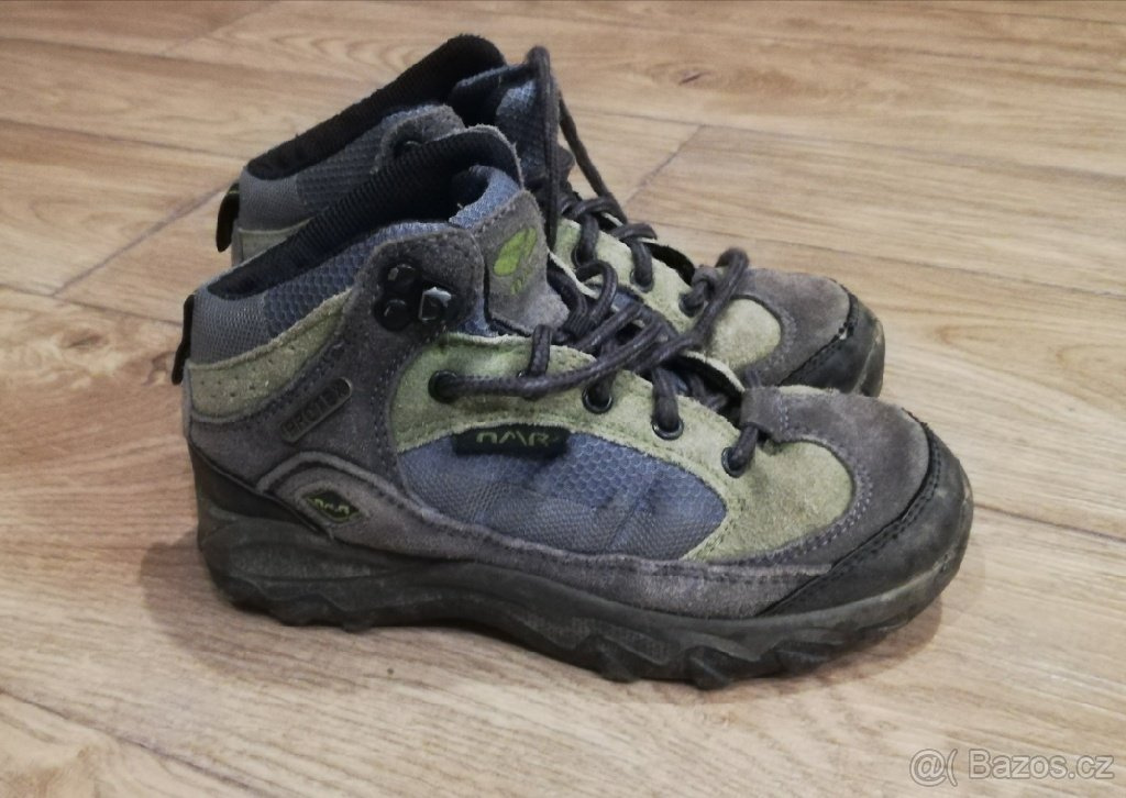 kožené boty NAR vel.31, stélka 19,5cm