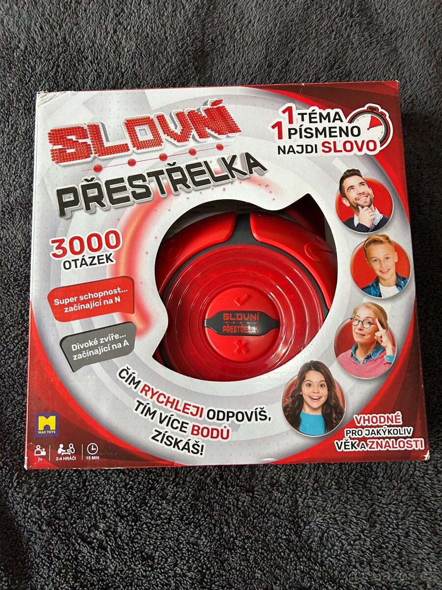 Elektronická hra slovní přestřelka