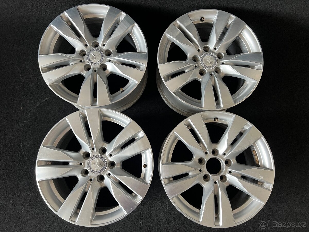 16 5x112 originální disky alu kola Mercedes-Benz
