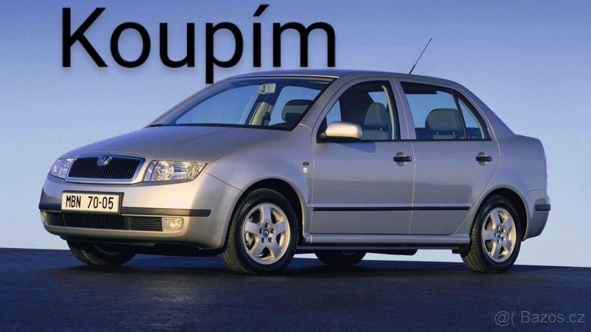 Škoda fabia sedan KOUPÍM