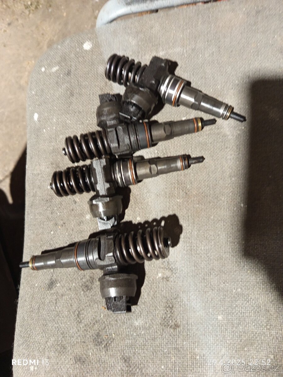 Vstřiky 1.9 TDI, 77 kW, BXE