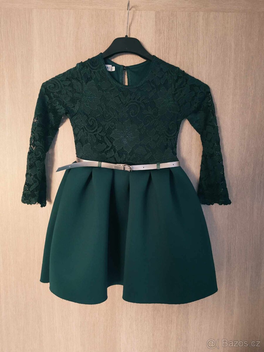Dívčí elegantní společenské šatičky 92