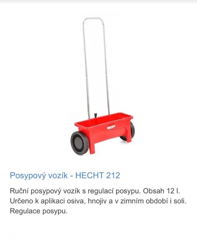 Posypový vozík
