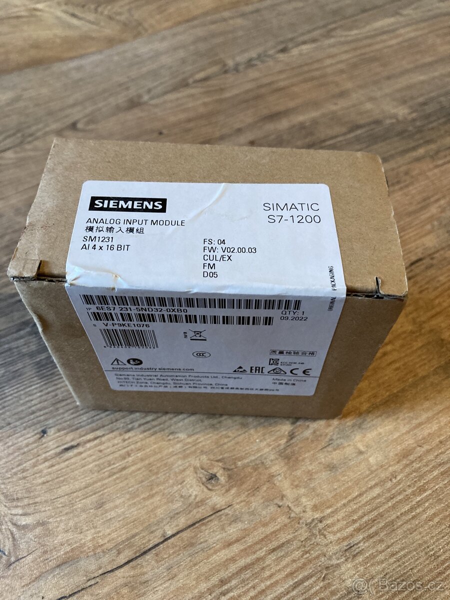Siemens modul analog pro PLC