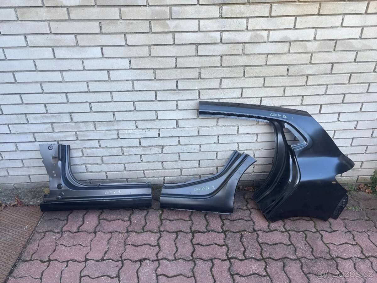Zadní levý blatník a práh Renault Clio V/5