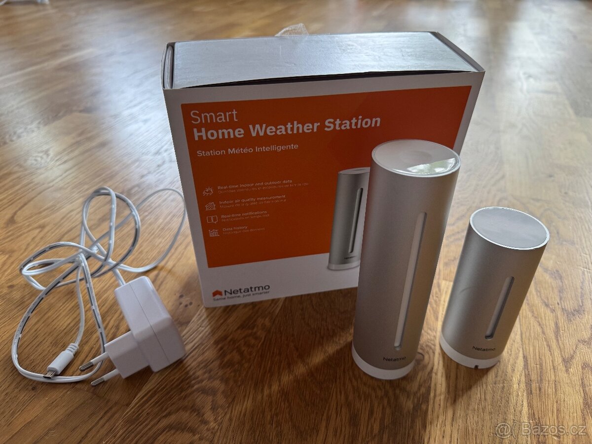 Chytrá meteostanice Netatmo Urban Pro iOS/Android