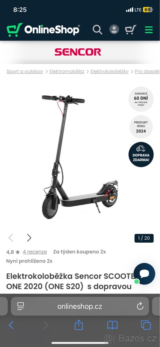 Elektrická koloběžka