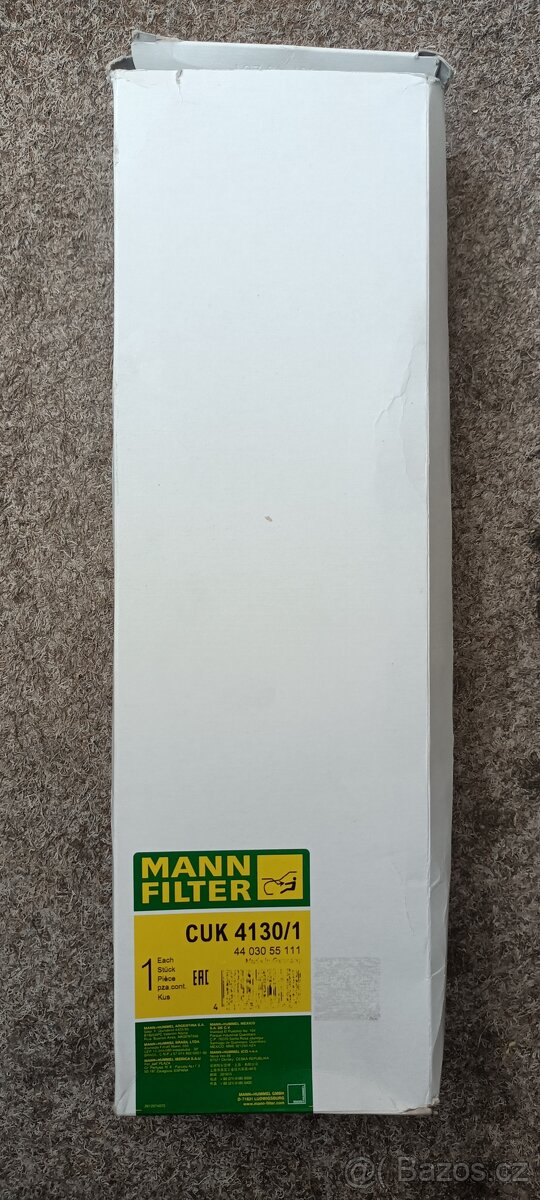 MANN CUK4130/1 kabinový filtr pro Fendt - Favorit, Vario