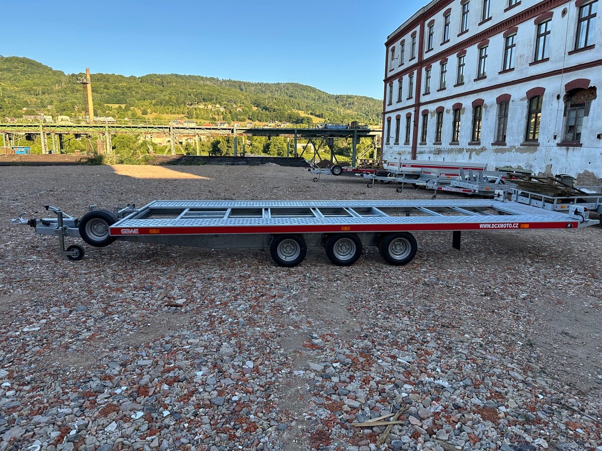 Autopřepravník B3500U/2 3500kg Sklopný