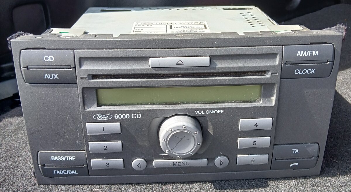 Prodám autorádio zn. Ford 6000 CD