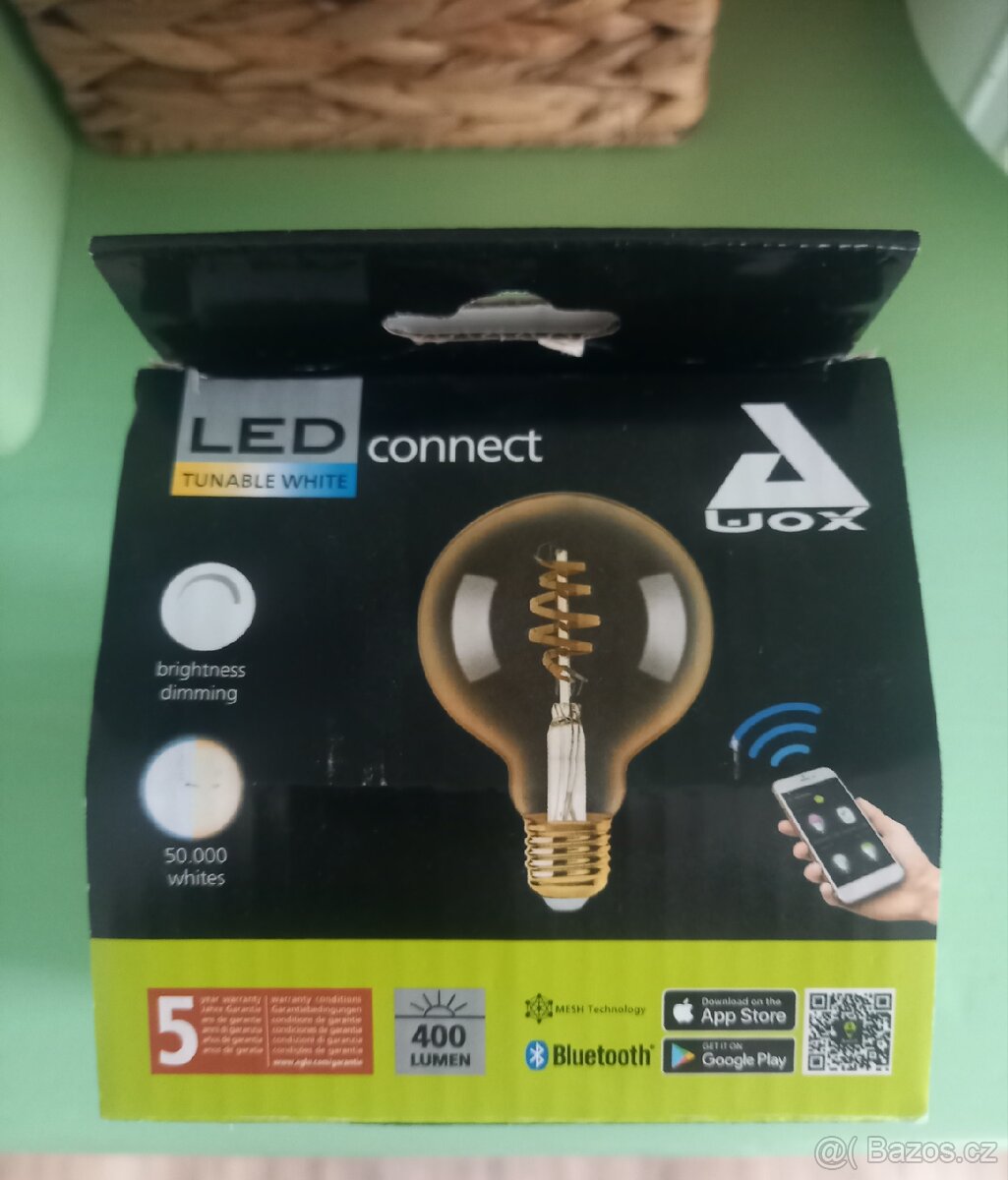 Velká žárovka E27 400lm nová, záruka