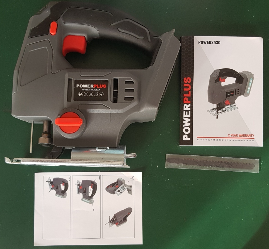 Přímočará pila 18V (bez akumulátoru) POWEB2530